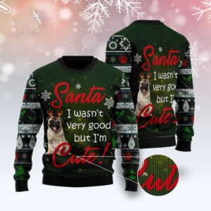 Pug I’M Cute Ugly Christmas Sweater, Dog…