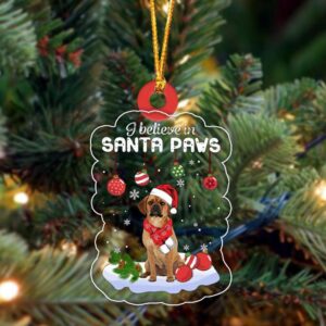 Puggle Christmas Ornament, Christmas Ornament, Dog Ornament,…