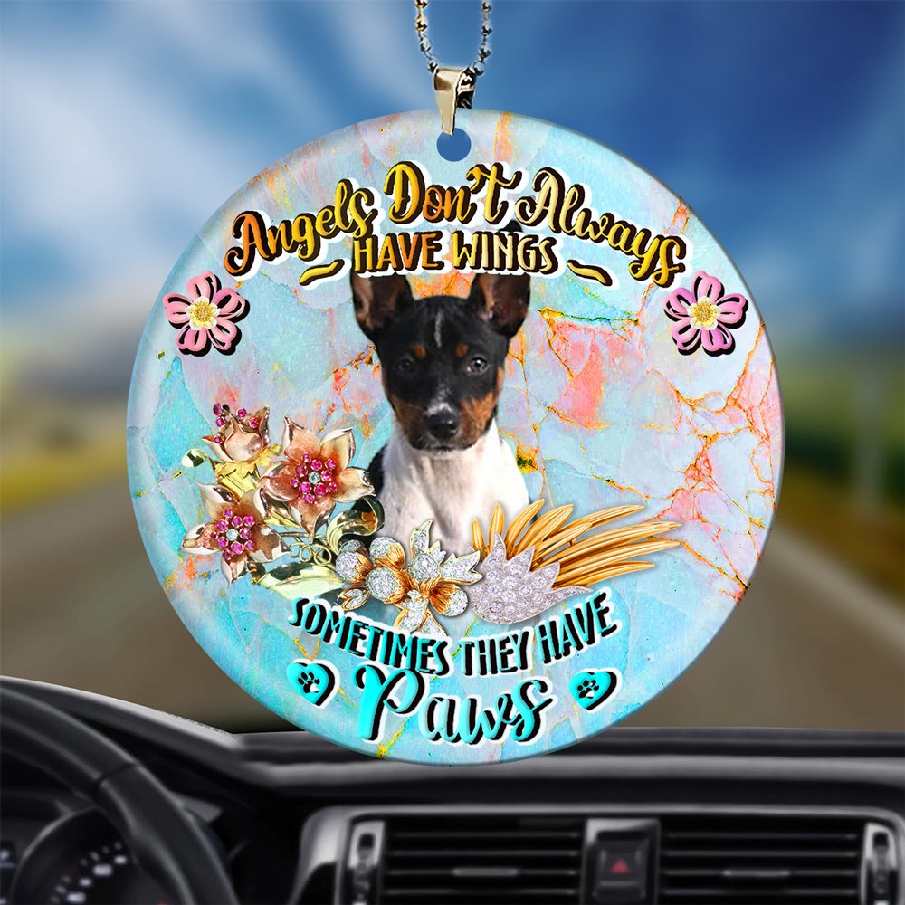 Rat Terrier Sometimes They Have Paws Ornament, Christmas Ornament, Dog Ornament, Xmas Dog Ornaments Rat Terrier Sometimes They Have Paws Ornament, Christmas Ornament, Dog Ornament, Xmas Dog Ornaments