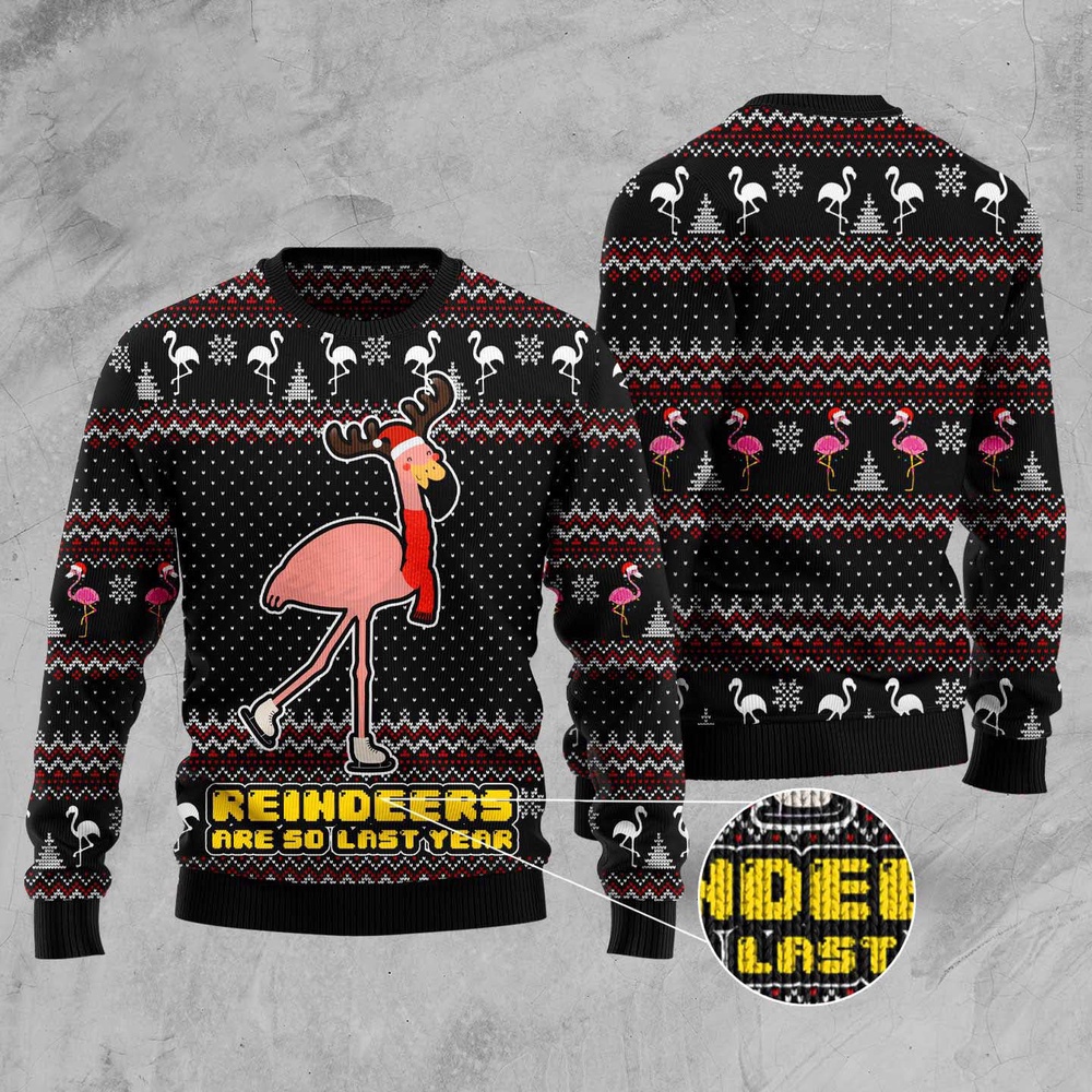 Reindeers Are So Last Year Ugly Christmas Sweater, Christmas Sweater, Ugly Sweater, Funny Xmas Sweaters Reindeers Are So Last Year Ugly Christmas Sweater, Christmas Sweater, Ugly Sweater, Funny Xmas Sweaters