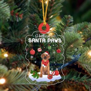 Rhodesian Ridgeback Christmas Ornament, Christmas Ornament, Dog…