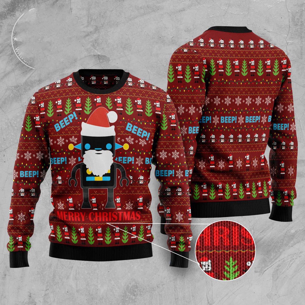 Robot Santa Ugly Christmas Sweater, Christmas Sweater, Ugly Sweater, Funny Xmas Sweaters Robot Santa Ugly Christmas Sweater, Christmas Sweater, Ugly Sweater, Funny Xmas Sweaters