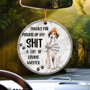 Saluki A Lot Of Loving Master Ornament,…