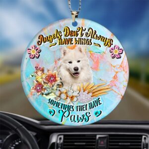 Samoyed Sometimes They Have Paws Ornament, Christmas…