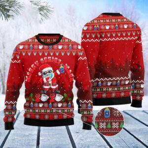 Santa Christmas Ugly Christmas Sweater, Christmas Sweater,…