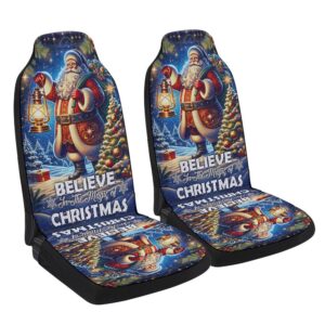 Santa Claus Christmas Seat Cover Cars, Christmas…