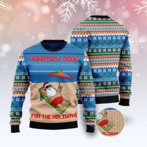 Santa Claus Holiday Ugly Christmas Sweater, Christmas…