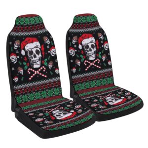 Santa Skull Christmas Seat Cover Cars, Christmas…
