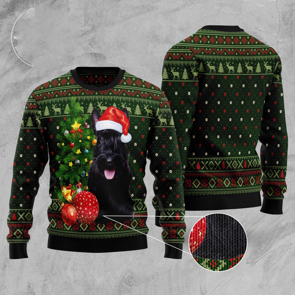 Scottish Terrier Cute Christmas Ugly Christmas Sweater, Christmas Sweater, Ugly Sweater, Funny Xmas Sweaters Scottish Terrier Cute Christmas Ugly Christmas Sweater, Christmas Sweater, Ugly Sweater, Funny Xmas Sweaters