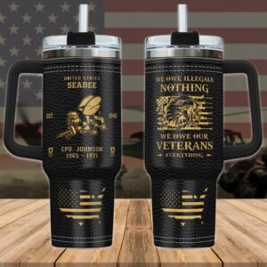 Seabee Military Custom Name Rank And Year…