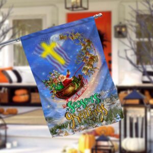 Season s Greetings Garden FlagXmas Garden Flags Outdoor Xmas Flags Christmas Flag Outdoor 2 sx0nwq.jpg