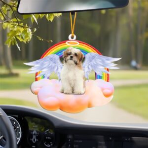 Shih-TZU With Angel Wings Memorial Ornament, Christmas…