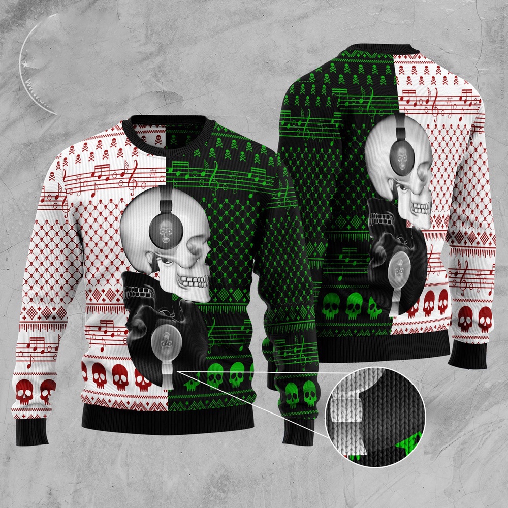 Skull Yinyang Ugly Christmas Sweater, Christmas Sweater, Ugly Sweater, Funny Xmas Sweaters Skull Yinyang Ugly Christmas Sweater, Christmas Sweater, Ugly Sweater, Funny Xmas Sweaters