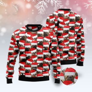 Sloth Group Awesome Ugly Christmas Sweater, Christmas…