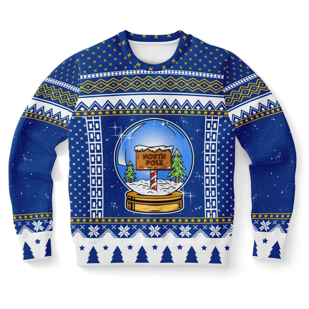 Snow Globe North Pole Ugly Christmas Sweater, Christmas Sweater, Ugly Sweater, Funny Xmas Sweaters Snow Globe North Pole Ugly Christmas Sweater, Christmas Sweater, Ugly Sweater, Funny Xmas Sweaters