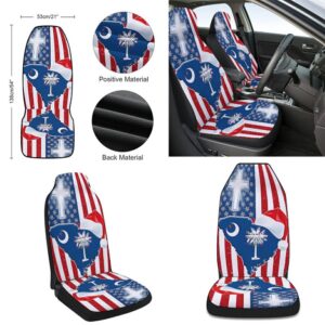 South Carolina Christmas Christmas Palm Tree Santa State Seat Cover Cars Christmas Car Seat Cover Car Seat Cover 2 am7ige.jpg