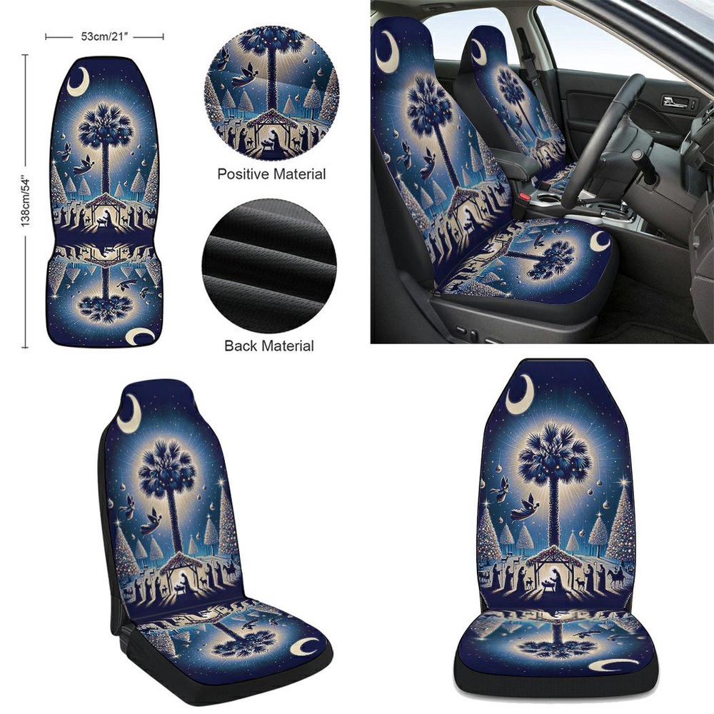 South Carolina Christmas Nativity Child Is Born Seat Cover Cars, Christmas Car Seat Cover, Car Seat Cover South Carolina Christmas Nativity Child Is Born Seat Cover Cars, Christmas Car Seat Cover, Car Seat Cover
