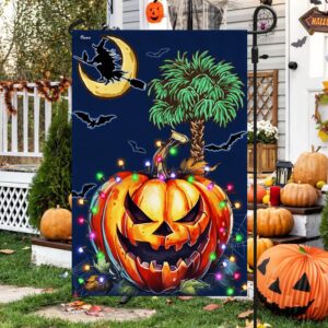 South Carolina Halloween Witch Pumpkin Fall Flag Halloween Flag Halloween Garden Flags Halloween House Flags 4 sih0o0.jpg