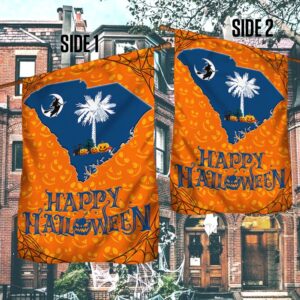 South Carolina with Palm Tree and Witch Flying Halloween Flag Halloween Flag Halloween Garden Flags Halloween House Flags 3 umvei4.jpg