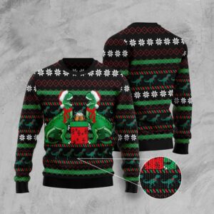 T-Rex Drink Ugly Christmas Sweater, Christmas Sweater,…