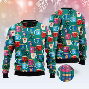 Teapot Christmas Group Ugly Christmas Sweater, Christmas…