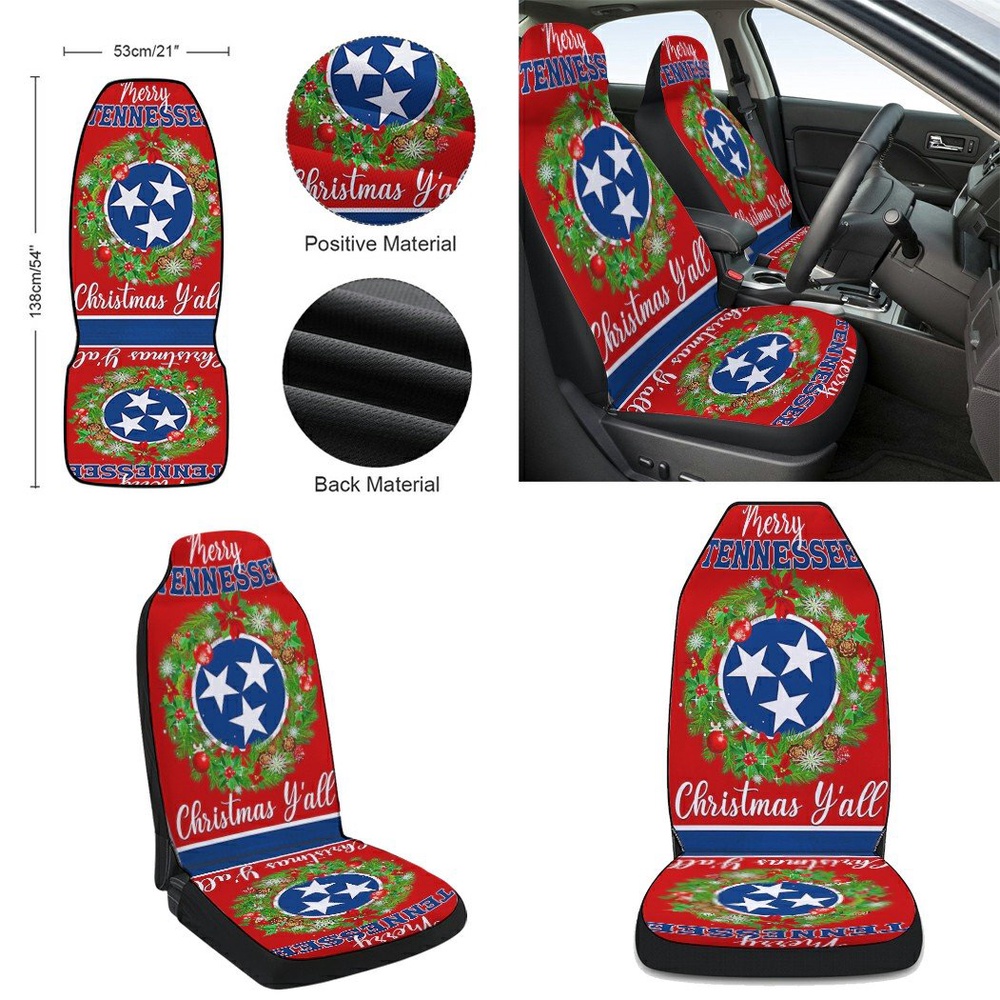 Tennessee Christmas Seat Cover Cars, Christmas Car Seat Cover, Car Seat Cover Tennessee Christmas Seat Cover Cars, Christmas Car Seat Cover, Car Seat Cover