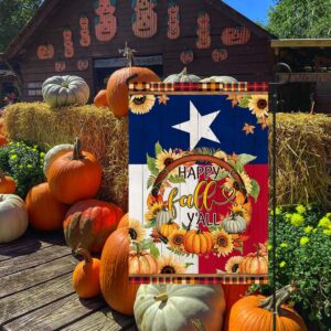 Texas Fall Happy Fall Y all Pumpkins Texas Flag Halloween Flag Halloween Garden Flags Halloween House Flags 4 t1losb.jpg