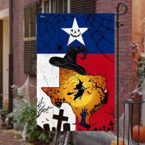 Texas Halloween Flag Halloween Witches Pumpkin Texas Flag Halloween Flag Halloween Garden Flags Halloween House Flags 3 kkg3lj.jpg