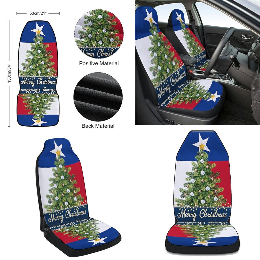 Texas Merry Christmas Seat Cover Cars, Christmas Car Seat Cover, Car Seat Cover Texas Merry Christmas Seat Cover Cars, Christmas Car Seat Cover, Car Seat Cover