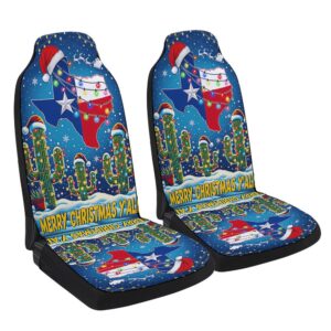 Texas Merry Christmas You all Seat Cover…