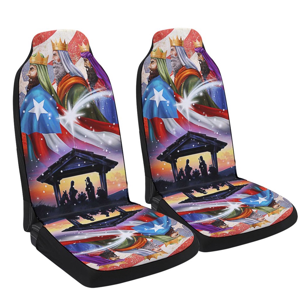 Three Kings Three Wise Men Nativity Of Jesus Puerto Rico Christmas Seat Cover Cars, Christmas Car Seat Cover, Car Seat Cover Three Kings Three Wise Men Nativity Of Jesus Puerto Rico Christmas Seat Cover Cars, Christmas Car Seat Cover, Car Seat Cover