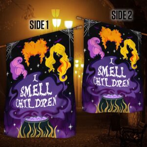 Three Witches Halloween I Smell Children Flag MLN541F Flagwix Halloween Flag Halloween Garden Flags Halloween House Flags 2 kvbtbr.jpg