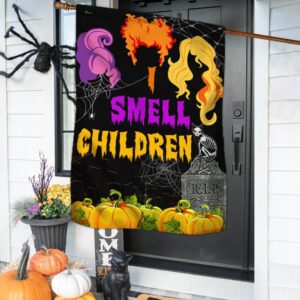 Three Witches Halloween I Smell Children Flag MLN566F Flagwix Halloween Flag Halloween Garden Flags Halloween House Flags 2 p7pa8z.jpg