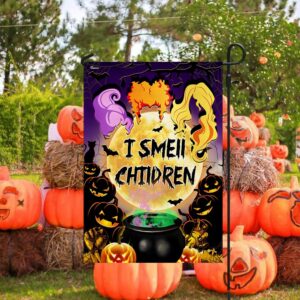 Three Witches Halloween I Smell Children Hocus Pocus Halloween Flag Halloween Flag Halloween Garden Flags Halloween House Flags 4 wc9oyo.jpg