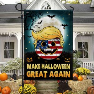 Trump Halloween Flag Make Halloween Great Again…