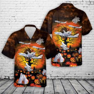 USAF Nightwatch Doomsday Halloween Hawaiian Shirt, Halloween…