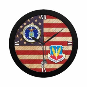 US Air Force Air Combat Command Wall Clock Military Clocks 24 Hour Clocks 2 gixmha.jpg