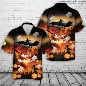 US Air Force F-35 Happy Halloween Hawaiian…