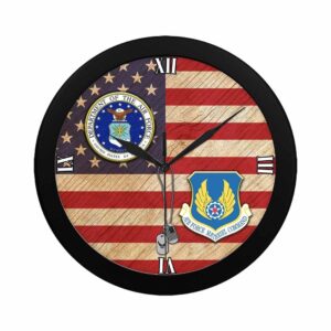 US Air Force Materiel Command Wall Clock Military Clocks 24 Hour Clocks 2 ck33m6.jpg