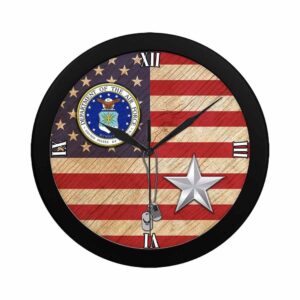 US Air Force O 7 Brigadier General Brig O7 Wall Clock Military Clocks 24 Hour Clocks 2 h2diwp.jpg