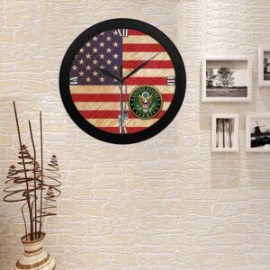 US Army Wall Clock, Military Clocks, 24…