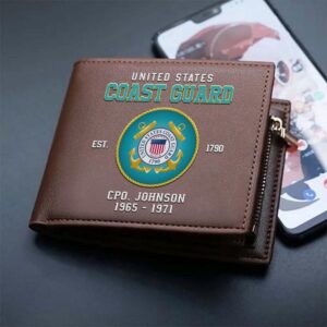 US Coast Guard Military Men Wallet Custom Name And Year US Military Men Wallet Veteran Wallet 3 gwtzdo.jpg