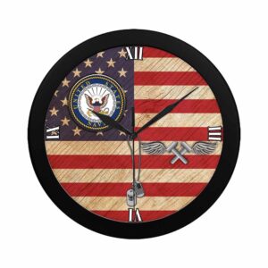 US Navy Aviation Structural Mechanic Navy AM Wall Clock Military Clocks 24 Hour Clocks 2 ei8chn.jpg