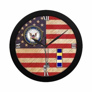 US Navy W 2 Chief Warrant Officer 2 W2 CW2 Warrant Officer Wall Clock Military Clocks 24 Hour Clocks 2 ykkfae.jpg