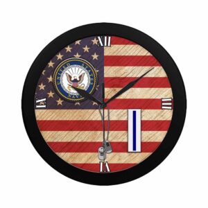 US Navy W 5 Chief Warrant Officer 5 W5 CW5 Warrant Officer Ranks Wall Clock Military Clocks 24 Hour Clocks 2 dmf3wa.jpg