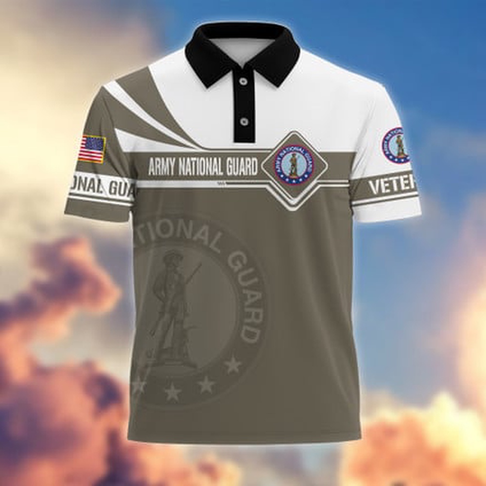 Veteran Polo Shirt, Honoring All Who Served US Army National Guard Veterans Polo Shirt Veteran Polo Shirt, Honoring All Who Served US Army National Guard Veterans Polo Shirt