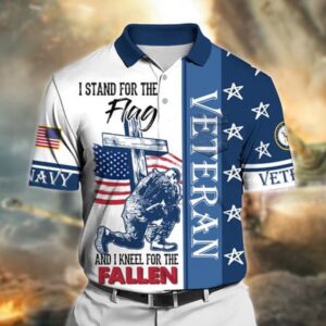 Veteran Polo Shirt, Navy Veteran Polo Shirt,…