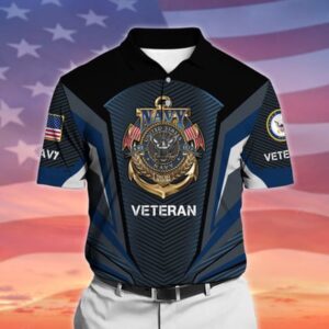 Veteran Polo Shirt, Navy Veteran Polo Shirt,…