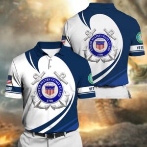 Veteran Polo Shirt, Premium Proudly Served US…