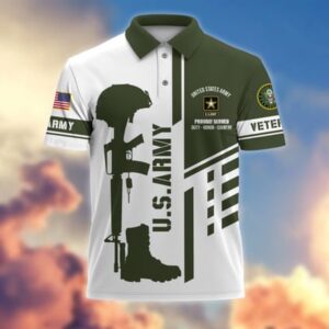 Veteran Polo Shirt, Us Army Veteran Polo…